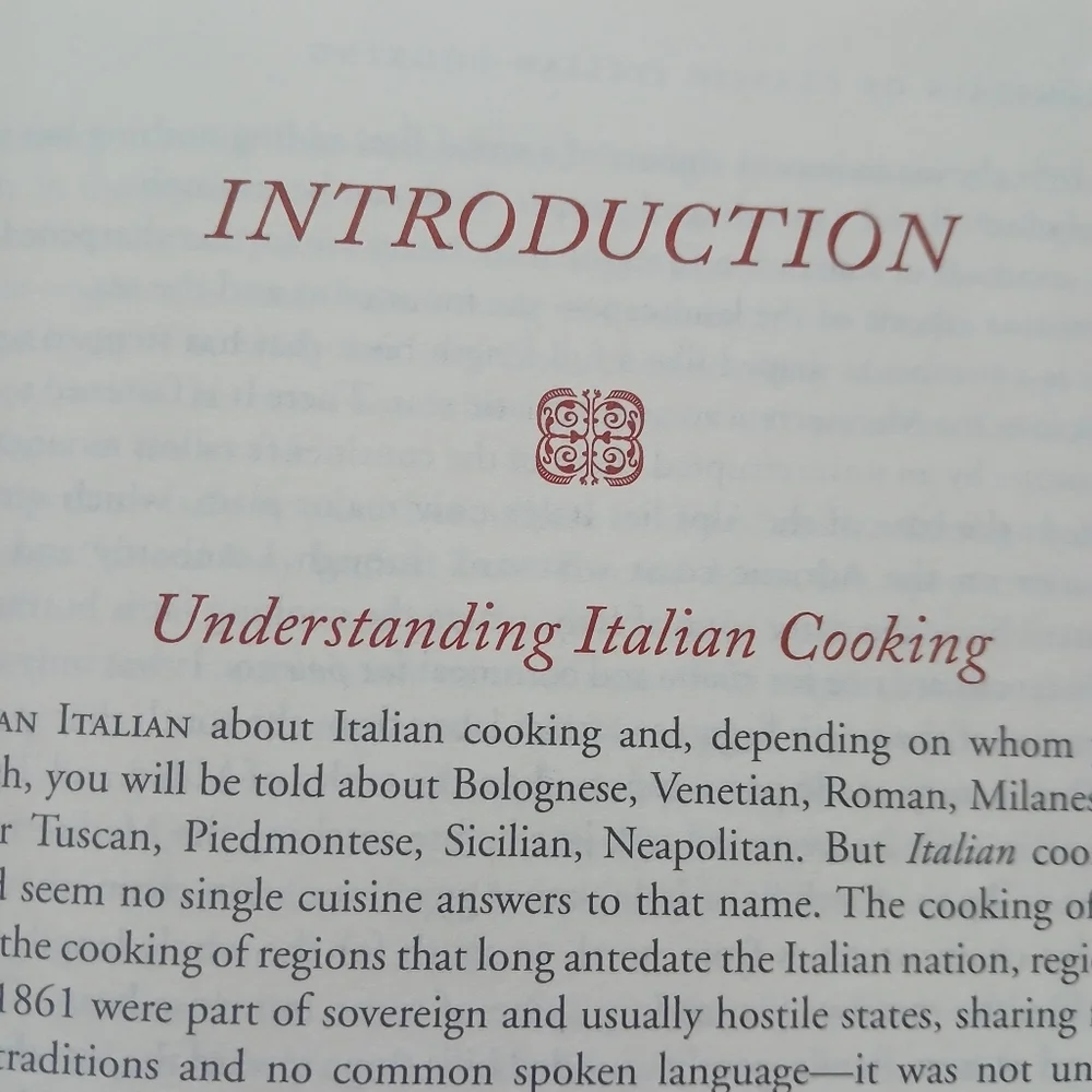 Marcella Hazan: The Essentials of Classic Italian Cooking Cookbook Hardcover